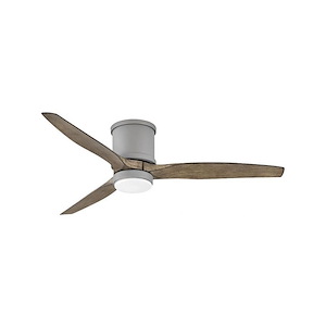 Hover Flush - 52 Inch 3 Blade Ceiling Fan with Light Kit