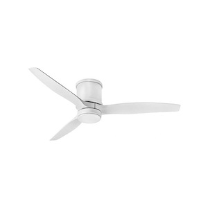 Hover Flush - 52 Inch 3 Blade Ceiling Fan with Light Kit - 979967