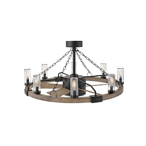 Sawyer - 36 Inch 5 Blade Ceiling Fan with Light Kit