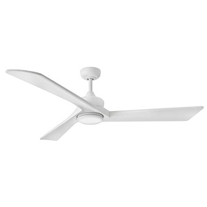 Sculpt - 3 Blade Ceiling Fan with Light Kit In Modern Style-15.25 Inches Tall and 60 Inches Wide - 1320226