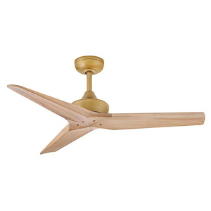 Chisel - 3 Blade Ceiling Fan-12 Inch Tall and 44 Inch Wide - 1396937