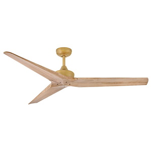 Chisel - 3 Blade Ceiling Fan-12 Inch Tall and 60 Inch Wide - 1396939