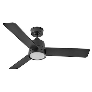 Chet - 3 Blade Ceiling Fan with Light Kit In Modern Style-14.5 Inches Tall and 48 Inches Wide - 1278169