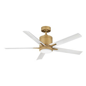 Vail - 5 Blade Ceiling Fan with Light Kit-15.25 Inch Tall and 52 Inch Wide - 1396945