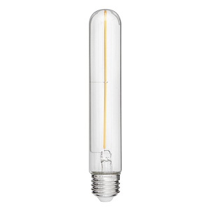 LumiGlo - 2W 2400K LED E26 T10 Base Replacement Lamp-7 Inches Tall and 1.25 Inches Wide
