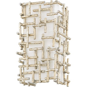 Farrah-Two Light Wall Sconce in Transitional Style-7 Inches Wide by 11.25 Inches Tall