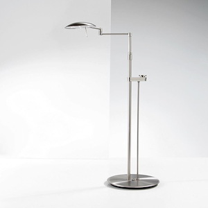 Chairside - 40 Inch 88W 8 LED Floor Lamp with Side Line Dimmer