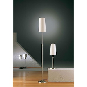 One Light Floor Lamp with Narrow Shade Style