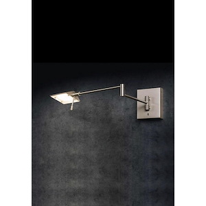 20.87 Inch 6W 1 LED Swing Arm Wall Sconce