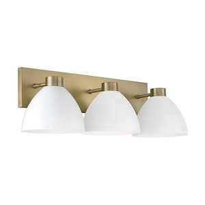 Ross - 3 Light Bath Vanity In Modern Style-8 Inches Tall and 25.25 Inches Wide - 1326543