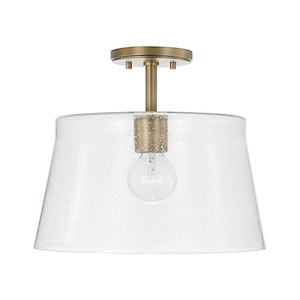 Baker - 1 Light Pendant In Transitional Style-13.75 Inches Tall and 14.25 Inches Wide - 1117057