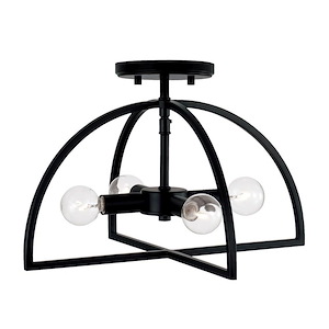 Lawson - 4 Light Semi-Flush Mount In Minimalistic Style-9 Inches Tall and 15 Inches Wide - 1288290