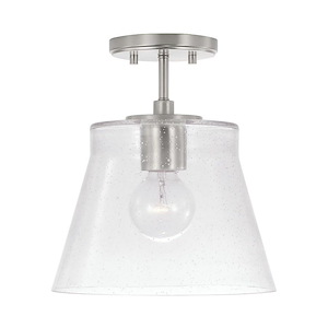 Baker - 1 Light Pendant In Transitional Style-11 Inches Tall and 10.5 Inches Wide - 1117056