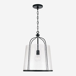 Madison - 1 Light Pendant In Transitional Style-19.25 Inches Tall and 14 Inches Wide - 1117069