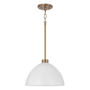 Ross - 1 Light Pendant In Modern Style-8.75 Inches Tall and 13 Inches Wide - 1326544