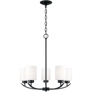 Dixon - 5 Light Chandelier In Modern Style-23 Inches Tall and 23 Inches Wide