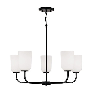 Lawson - 5 Light Chandelier In Minimalistic Style-19.75 Inches Tall and 26 Inches Wide