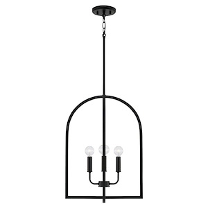 Lawson - 4 Light Foyer In Minimalistic Style-21 Inches Tall and 16 Inches Wide