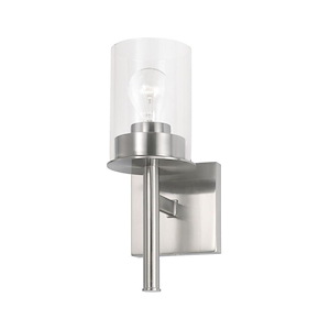 Mason - 1 Light Wall Sconce In Transitional Style-13 Inches Tall and 5 Inches Wide - 1117089