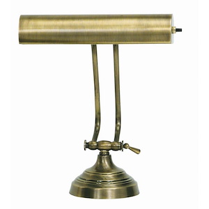 Advent - 1 Light Piano/Desk Lamp-10.5 Inches Tall and 10 Inches Wide