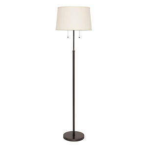 Averill - 2 Light Adjustable Floor Lamp-66 Inches Tall and 17 Inches Wide