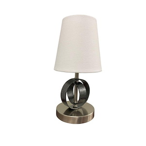 Bryson - 1 Light Double Ring Table Lamp-12.5 Inches Tall and 6 Inches Wide