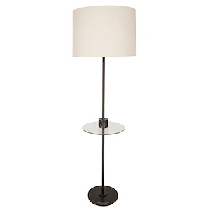 Brandon - 1 Light Floor Lamp-58.75 Inches Tall and 18 Inches Wide