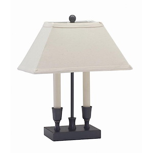 Coach - 2 Light Table Lamp-15 Inches Tall and 12 Inches Wide
