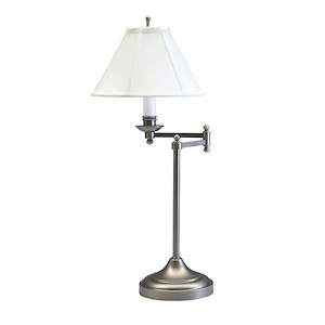 Club - 1 Light Swing Arm Table Lamp-25 Inches Tall and 13 Inches Wide - 1099337