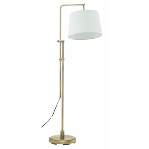 Crown Point - 1 Light Floor Lamp-53 Inches Tall and 24 Inches Wide
