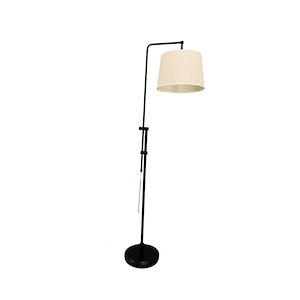 Crown Point - 1 Light Floor Lamp-38 Inches Tall and 18 Inches Wide - 1294558