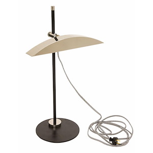 5W 1 LED Adjustable Table Lamp-19.5 Inches Tall and 14 Inches Wide