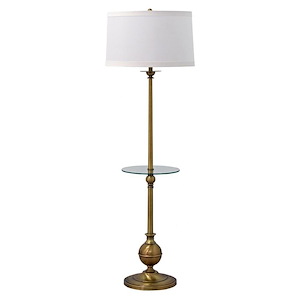 Essex - 1 Light Floor Lamp-56 Inches Tall and 18 Inches Wide