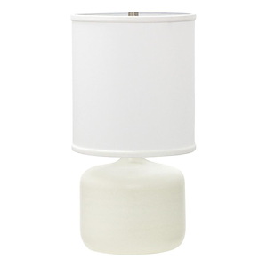 Scatchard - 1 Light Stoneware Table Lamp-19.5 Inches Tall and 9 Inches Wide