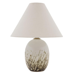 Scatchard - 1 Light Stoneware Table Lamp-22.5 Inches Tall and 17 Inches Wide - 670422