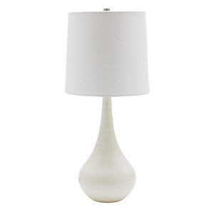 Scatchard - 1 Light Stoneware Table Lamp-22.5 Inches Tall and 10 Inches Wide - 929263