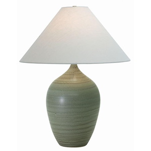 Scatchard - 1 Light Stoneware Table Lamp-27 Inches Tall and 21 Inches Wide