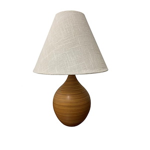 Scatchard - 1 Light Table Lamp-19 Inches Tall and 13 Inches Wide - 858063