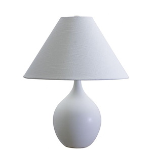 Scatchard - 1 Light Table Lamp-19 Inches Tall and 13 Inches Wide