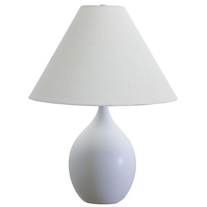 Scatchard - 1 Light Stoneware Table Lamp-22.5 Inches Tall and 17 Inches Wide - 929264