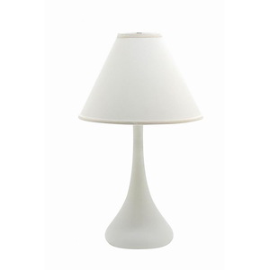 Scatchard - 1 Light Stoneware Table Lamp-26 Inches Tall and 17 Inches Wide - 929266