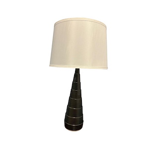 Scatchard - 1 Light Stoneware Accent Lamp-26.5 Inches Tall and 16 Inches Wide - 1332578
