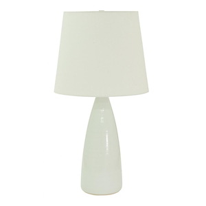 Scatchard - 1 Light Stoneware Table Lamp-25.5 Inches Tall and 13 Inches Wide