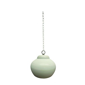 Scatchard - 1 Light Pendant-9.5 Inches Tall and 9.5 Inches Wide - 1332568