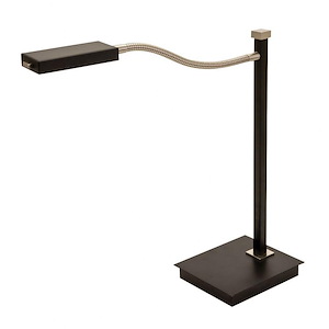 Lewis - 6.8W 1 LED Table Lamp-17.5 Inches Tall and 6 Inches Wide