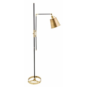 Morgan - 1 Light Adjustable Floor Lamp-65 Inches Tall and 11.75 Inches Wide