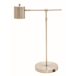 Morris - 6.2W 1 LED Adjustable Table Lamp-22 Inches Tall and 15.5 Inches Wide