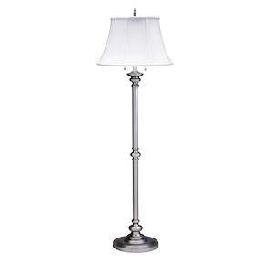 Newport - 2 Light Floor Lamp-57.5 Inches Tall and 19 Inches Wide - 1099454