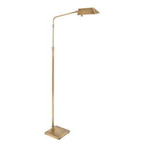 Newbury - 5W 1 LED Adjustable Floor Lamp-54 Inches Tall and 10 Inches Wide