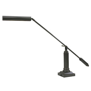 Grand - 1 Light Piano/Desk Lamp-26 Inches Tall and 10 Inches Wide